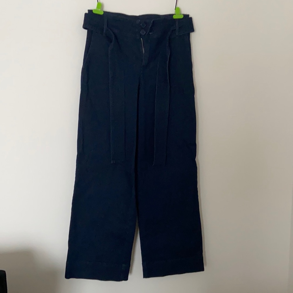 A New Day Wide Leg Denim Pants With Matching Belt.